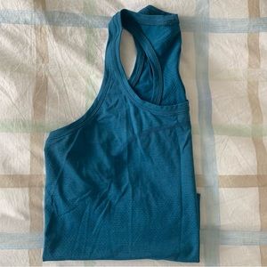 Lululemon swiftly tank top - teal - size 12
